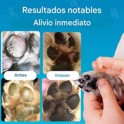 Crema bálsamo para patas de mascotas a prueba de lamidas
