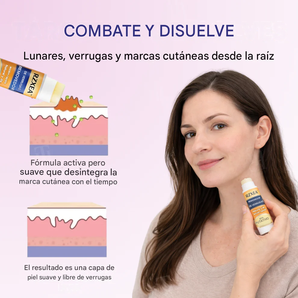⏱️ ¡Piel impecable en 48 horas! |  Removedor de verrugas en barra sólida RZXEA™