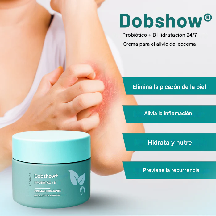 Crema hidratante Dobshow® Probiotic + B 24-7 para el alivio del eccema