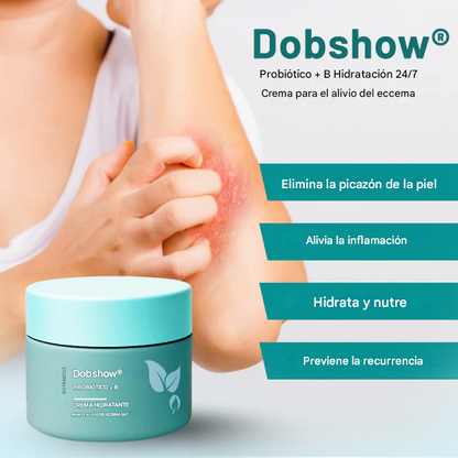 Crema hidratante Dobshow® Probiotic + B 24-7 para el alivio del eccema