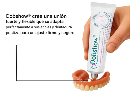 Adhesivo termoplástico para dentaduras postizas Dobshow®