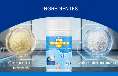 🌊 Piscina cristalina en 24 horas | Pool CrystalShield Pro