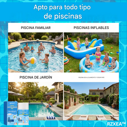 🌊 Piscina cristalina en 24 horas | Pool CrystalShield Pro