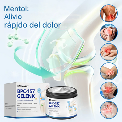 Crema reparadora de articulaciones NovaRX® BPC-157