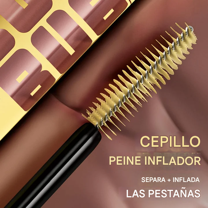 Máscara de pestañas BBOJI✨Fórmula de volumen y longitud para pestañas audaces y separadas