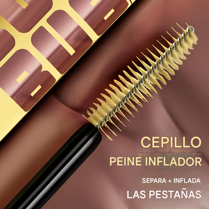 Máscara de pestañas BBOJI✨Fórmula de volumen y longitud para pestañas audaces y separadas
