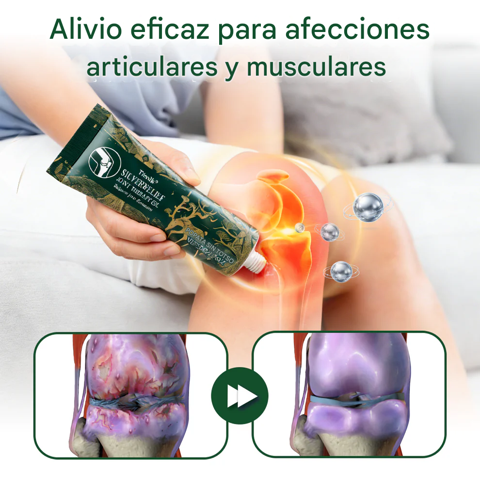 Gel terapéutico para articulaciones Timilk® SilverRelief