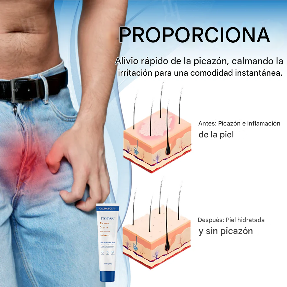 Crema para el tratamiento de la picazón del escroto Fivfivgo®