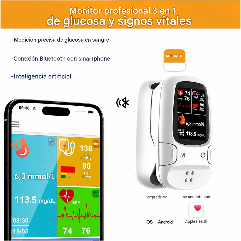 Dispositivo Multifuncional De Monitorización De La Salud
