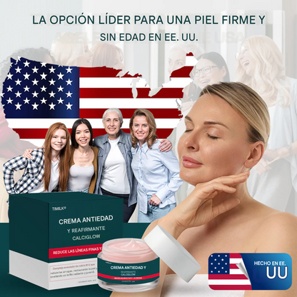 Crema antienvejecimiento y reafirmante Timilk® CalciGlow