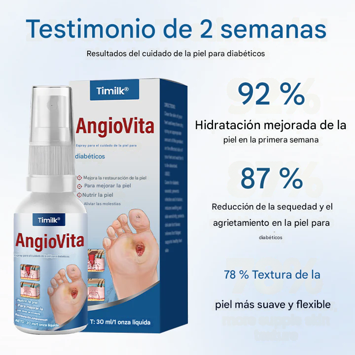 Timilk® AngioVita Spray para el cuidado de la diabetes